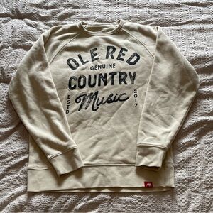 Genuine Country Music Crewneck Sweatshirt - Cream